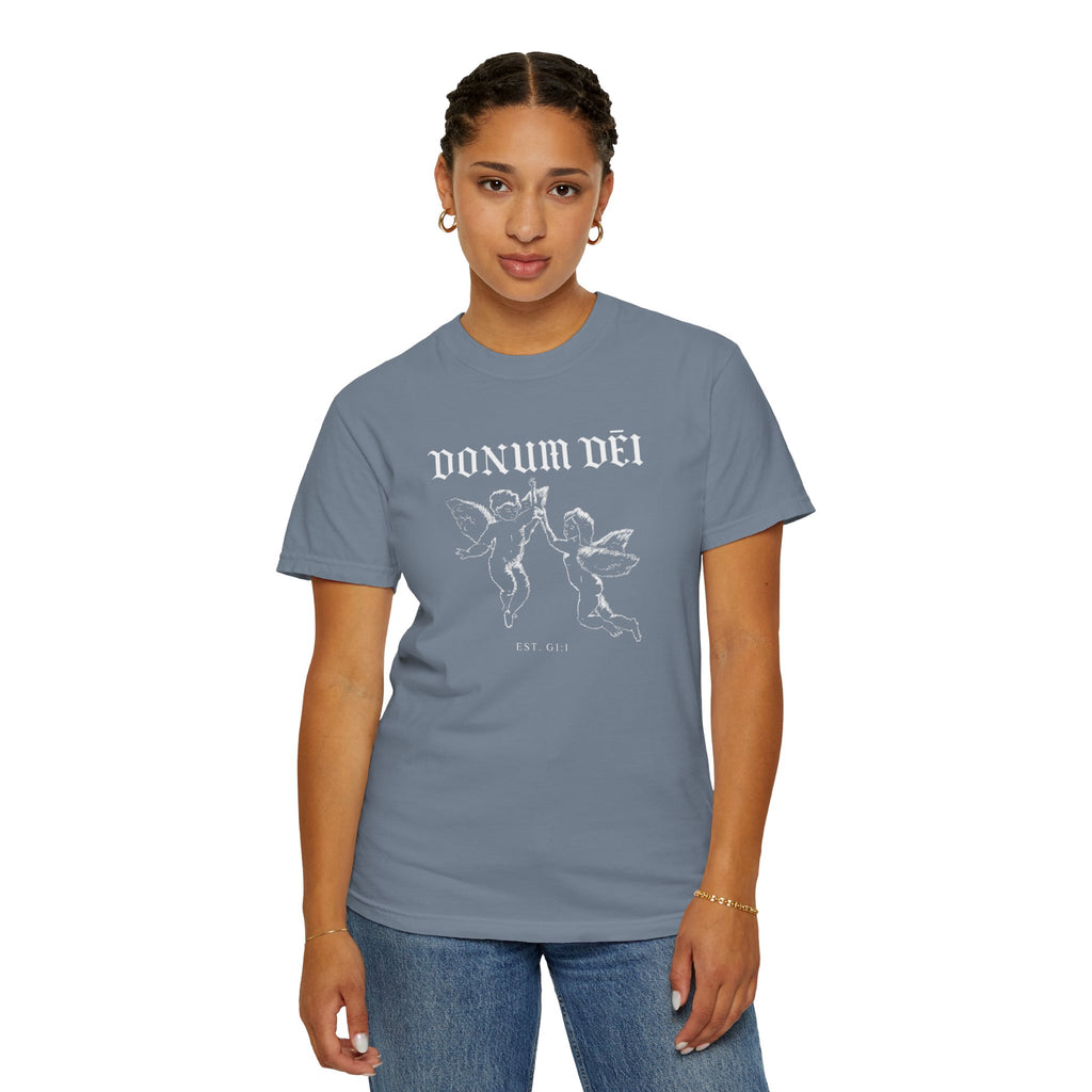 Donum Dei Summer T-Shirt — Religious Latin Faith Tee