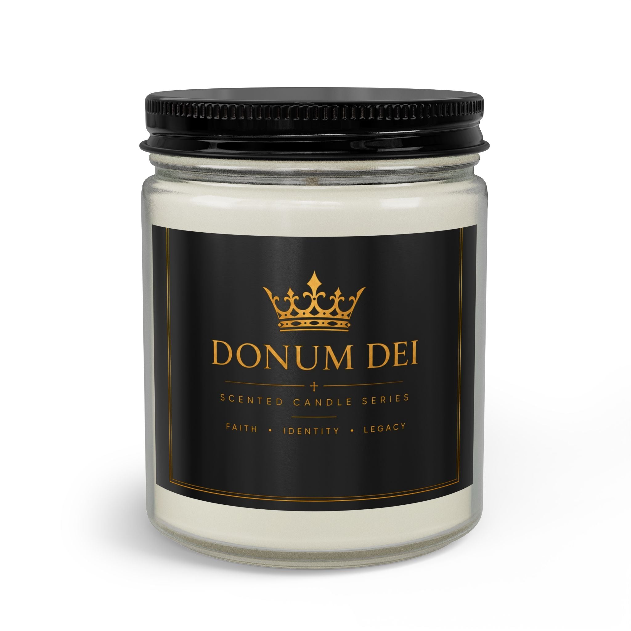 Luxury Donum Dei Candle Gift Set with Matches & Wick Trimmer