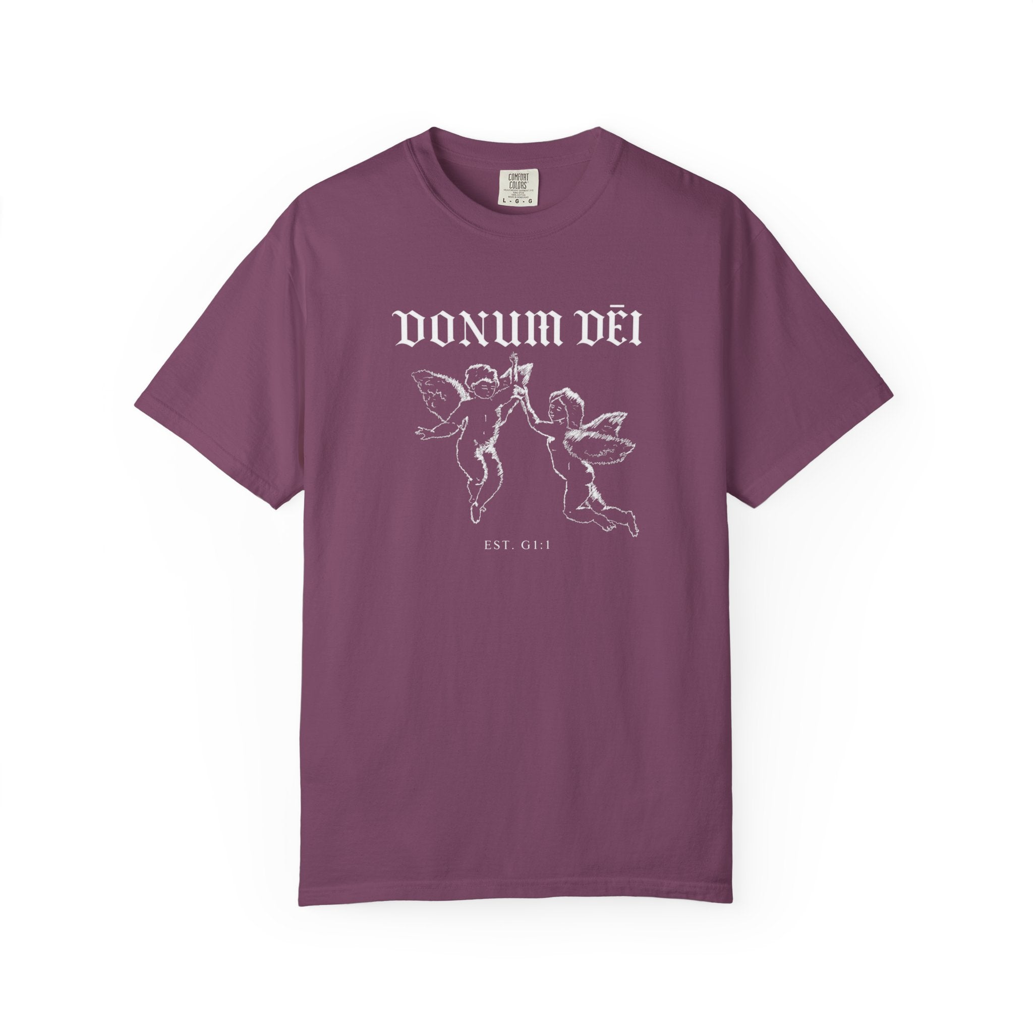 Donum Dei Summer T-Shirt — Religious Latin Faith Tee