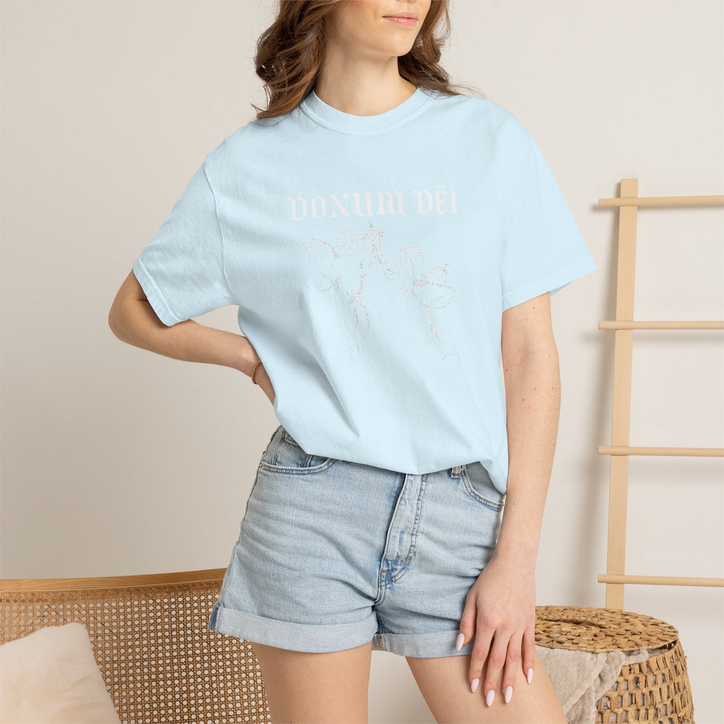 Donum Dei Summer T-Shirt — Religious Latin Faith Tee