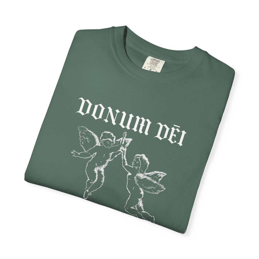 Donum Dei Summer T-Shirt — Religious Latin Faith Tee
